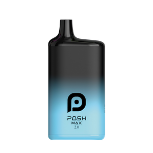 Posh Max 2.0 Disposable Vape | 0 Nicotine Blue Raspberry Ice  