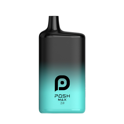 Posh Max 2.0 Disposable Vape | 0 Nicotine Mint Ice  