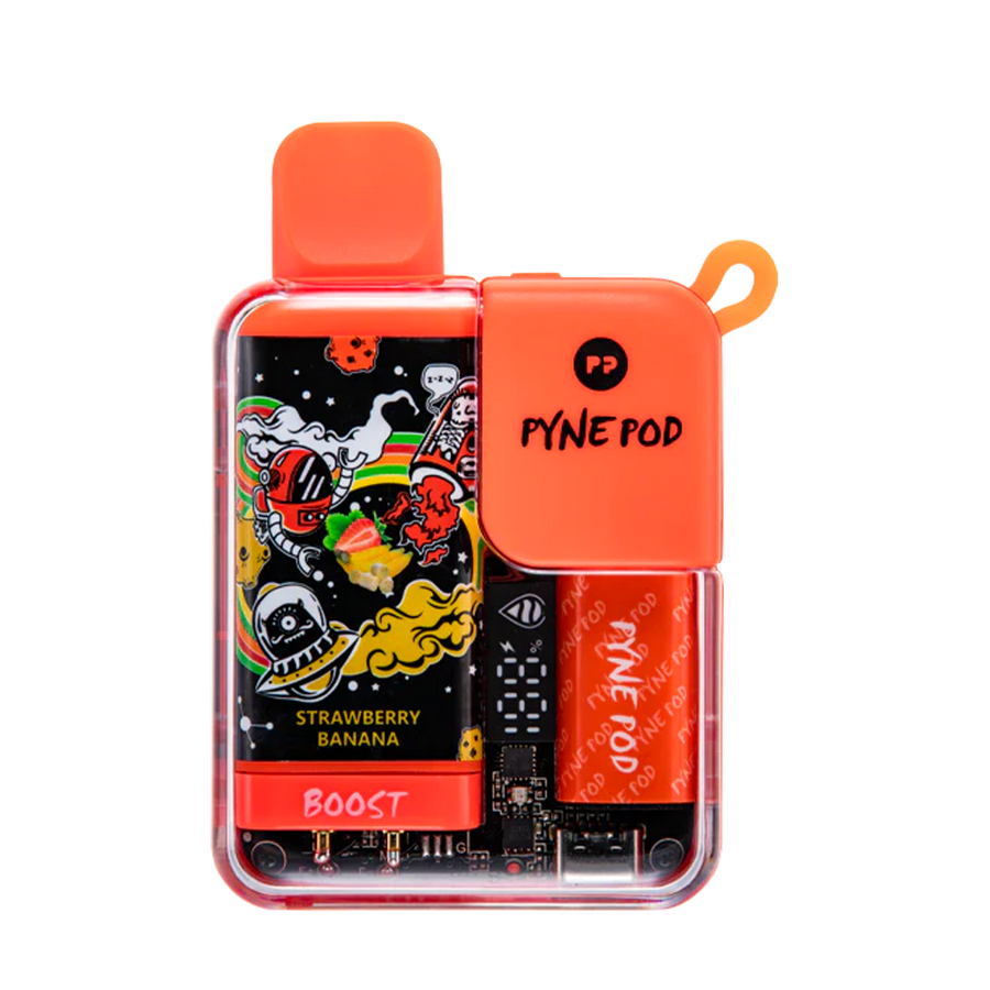 Pyne Pod Boost Disposable Vape Strawberry Banana  