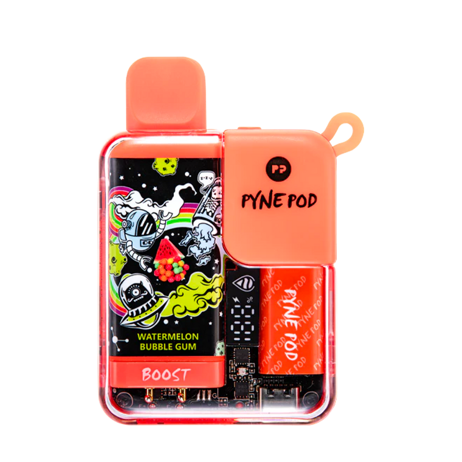 Pyne Pod Boost Disposable Vape Watermelon Bubble Gum  