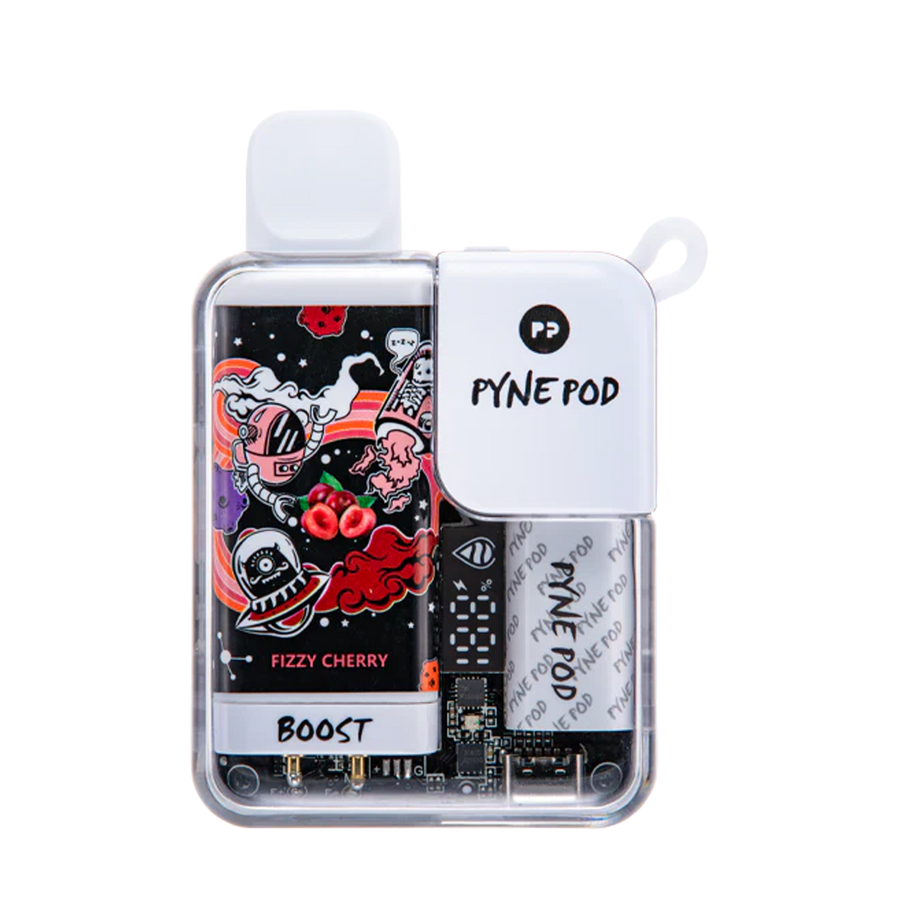 Pyne Pod Boost Disposable Vape Fizzy Cherry  