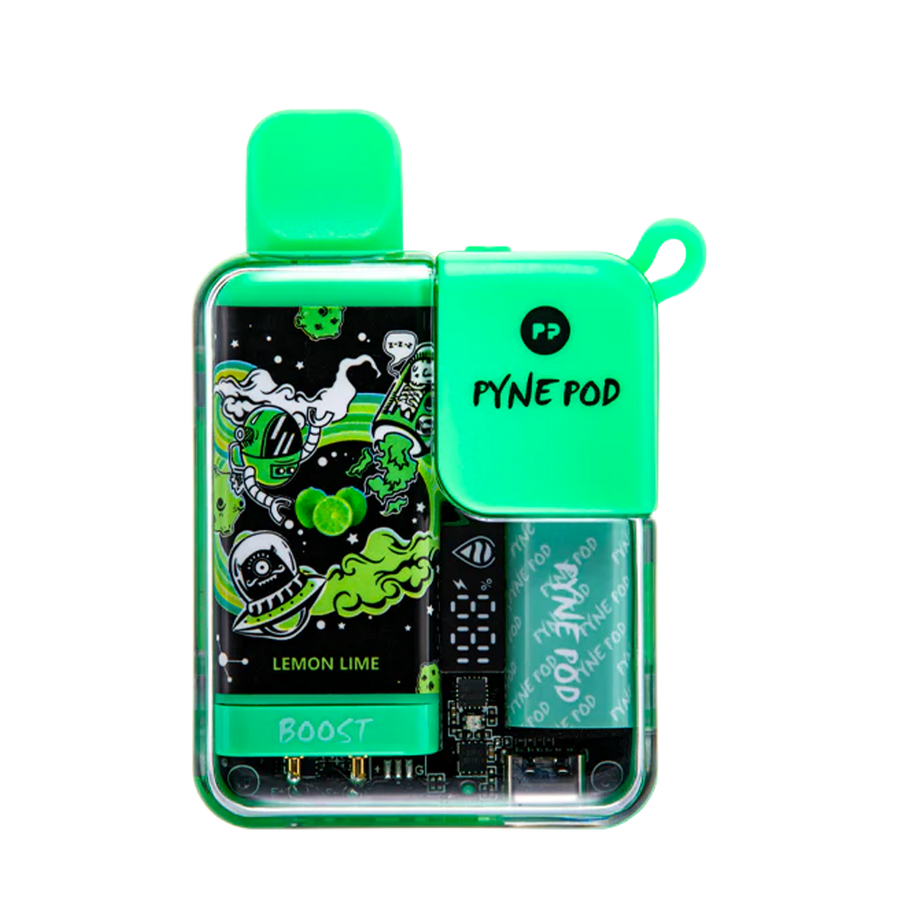 Pyne Pod Boost Disposable Vape Lemon Lime  