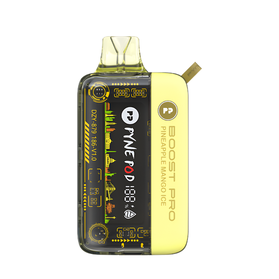 Pyne Pod Boost Pro Disposable Vape | 5% Nic, Boost Mode Pyne Pod Boost Pro Disposable Vape | 5% Nic, Boost Mode