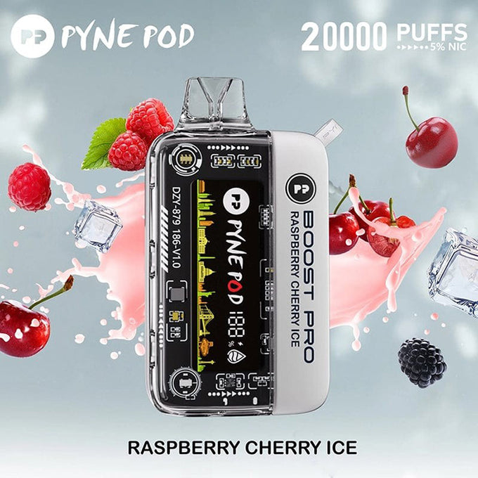 Pyne Pod Boost Pro Disposable Vape | 5% Nic, Boost Mode Pyne Pod Boost Pro Disposable Vape | 5% Nic, Boost Mode