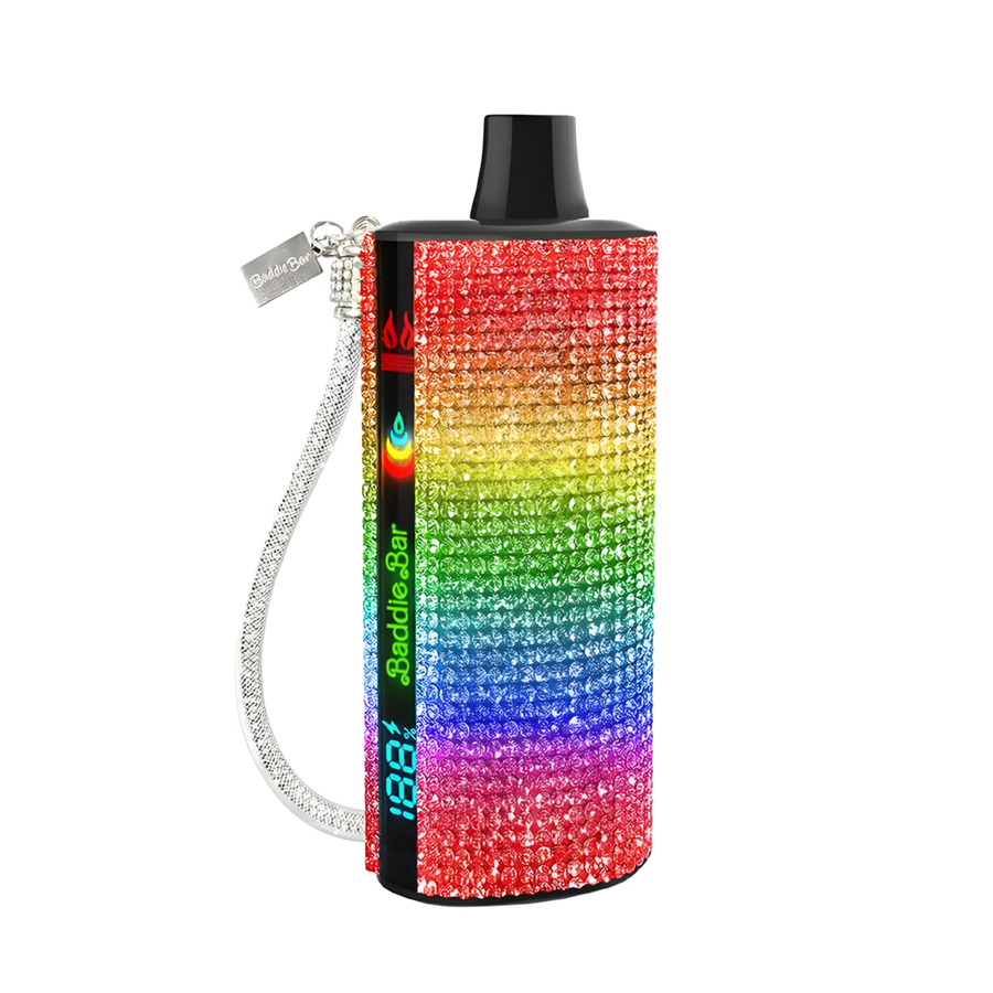 Baddie Bar 15K Disposable Vape | Colorful Sparkly Design Baddie Bar 15K Disposable Vape | Colorful Sparkly Design