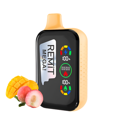 Remit Mega 18K Disposable Vape Mango Peach 50 Mg (5%) 