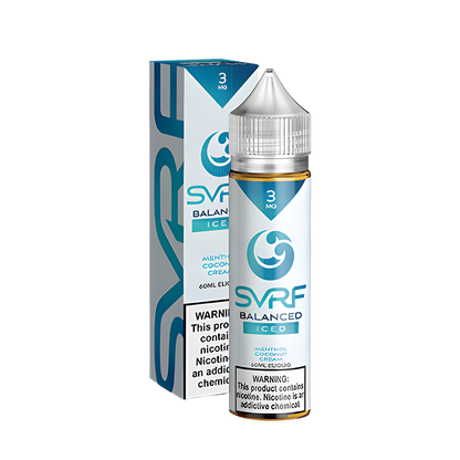 SVRF Freebase Vape Juice 0 Mg Balanced Iced 