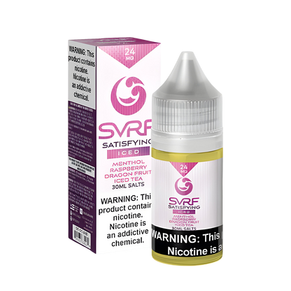 SVRF Salt Nicotine Vape Juice 24 Mg Satisfying Iced 