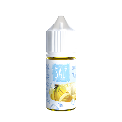 Skwezed Iced Salt Nicotine Vape Juice 25 Mg 30 Ml Banana Iced