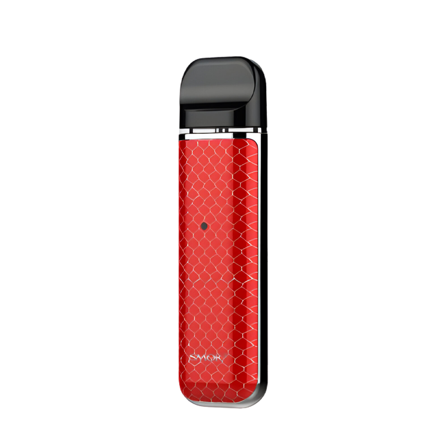 Smok Novo Pod System Kit Prism Chrome And Red Cobra  