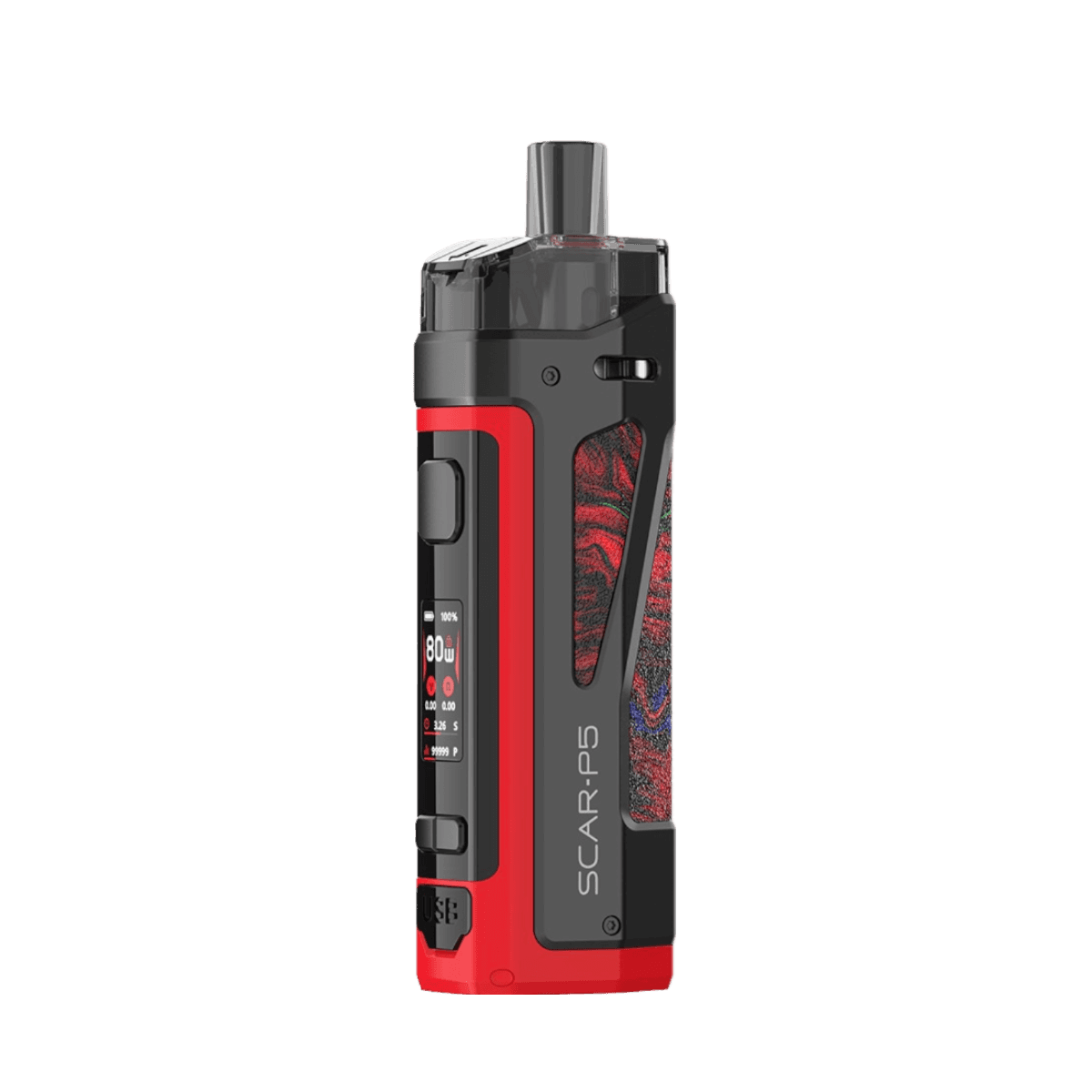 Smok Scar-P5 Pod-Mod Kit Fluid Red  