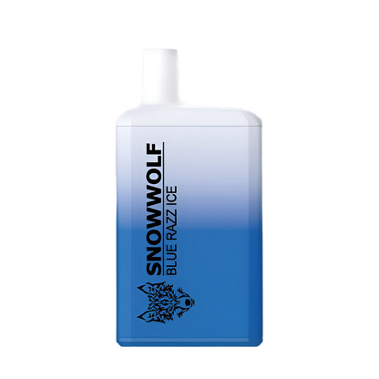 SnowWolf 6000 Disposable Vape Blue Razz Ice  