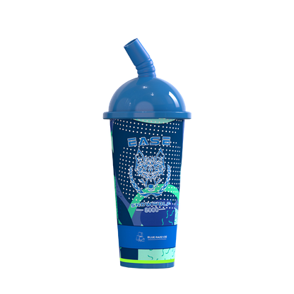 SnowWolf Ease 8000 Disposable Vape Blue Razz Ice 50 Mg 