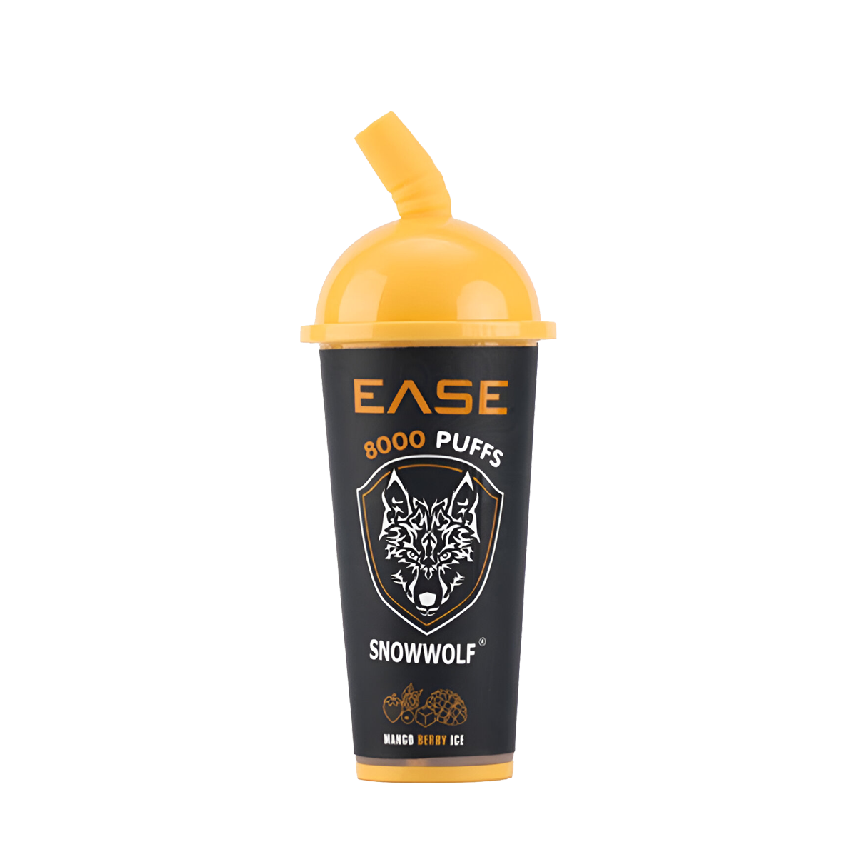 SnowWolf Ease 8000 Disposable Vape Mango Berry Ice 50 Mg 