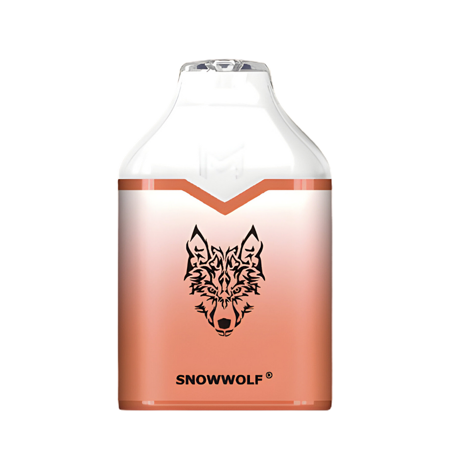 SnowWolf Mino 6500 Disposable Vape Peach Ice  