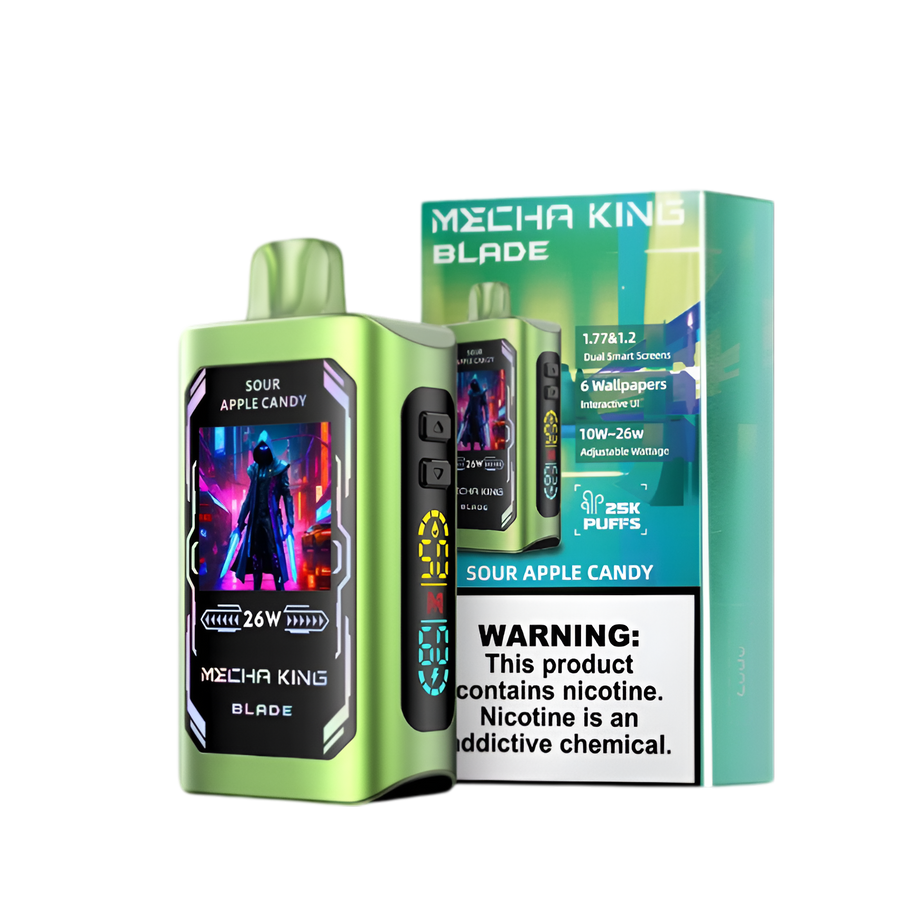 Mecha King Blade 25K Disposable Vape | Interactive UI Mecha King Blade 25K Disposable Vape | Interactive UI
