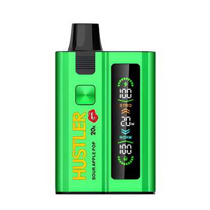 Hustler Kiss 20K Disposable Vape Sour Apple Pop  