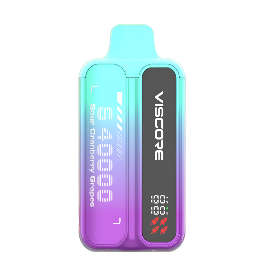 Uwell Viscore S40000 Disposable Vape Sour Cranberry Grapes  