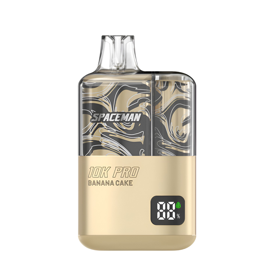 Spaceman 10k Pro Disposable Vape Banana Cake  