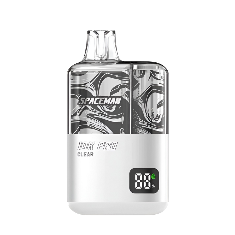 Spaceman 10k Pro Disposable Vape Clear  
