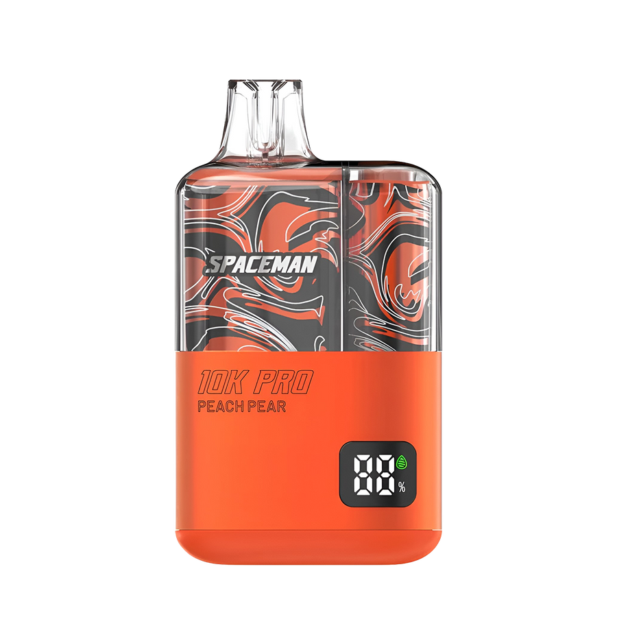 Spaceman 10k Pro Disposable Vape Peach Pear  