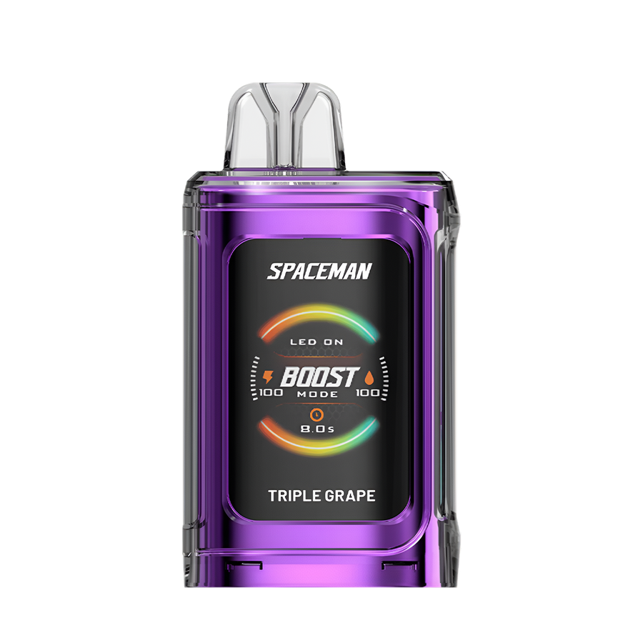 Spaceman Prism 20K Disposable Vape Triple Grape  