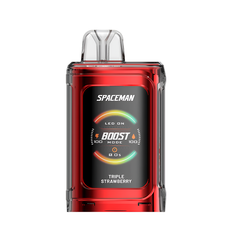 Spaceman Prism 20K Disposable Vape Triple Strawberry  