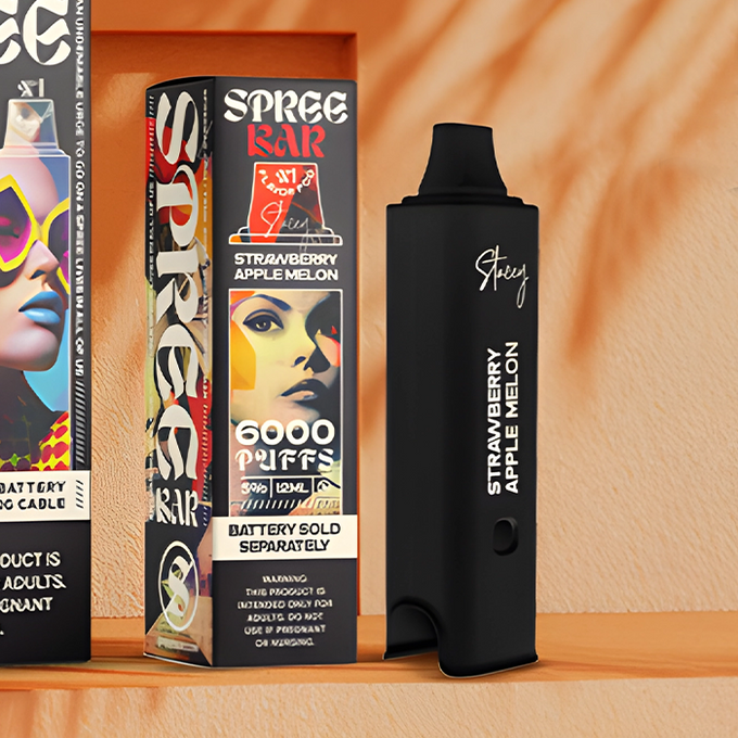 Spree Bar 6000 Diposable Starter Pack | 5% Nic in 9 Flavors Spree Bar 6000 Diposable Starter Pack | 5% Nic in 9 Flavors