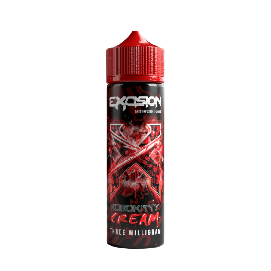 Alt Zero and Excision Freebase Vape Juice 0 Mg Strawberry Cake