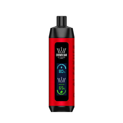 Al Fakher Crown Bar 8000 Pro Dtl Disposable Vape Strawberry Punch  