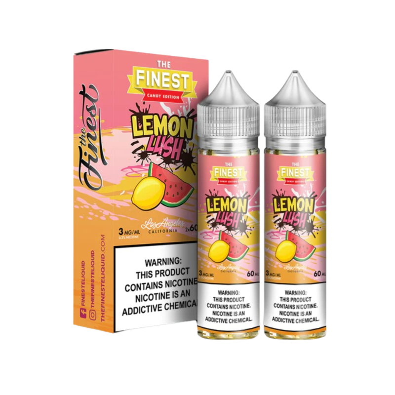 Finest Candy Edition Freebase Vape Juice 0 Mg Lemon Lush 