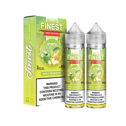 Finest Fruit Edition Freebase Vape Juice 0 Mg Apple Pearadise 