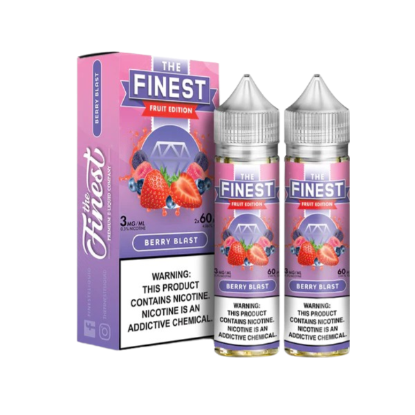 Finest Fruit Edition Freebase Vape Juice 0 Mg Berry Blast 