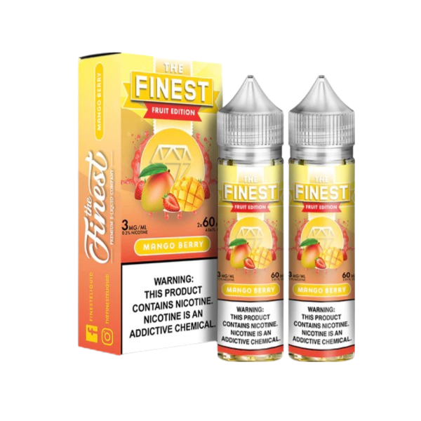 Finest Fruit Edition Freebase Vape Juice 0 Mg Mango Berry 