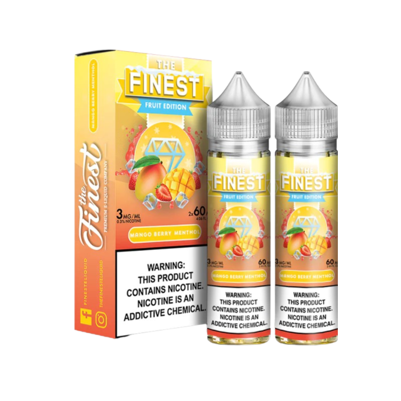 The Finest Fruit On Ice Freebase | 0 ~ 6 Mg Nic in 3 Flavors The Finest Fruit On Ice Freebase | 0 ~ 6 Mg Nic in 3 Flavors