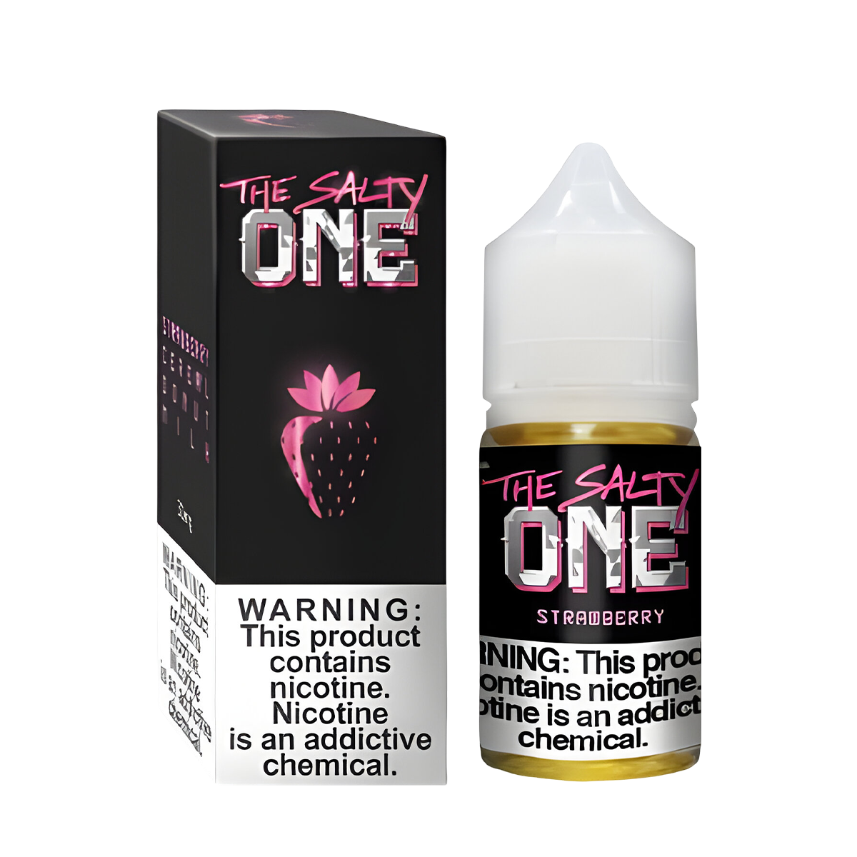 The One Salt Nicotine Vape Juice 30 Mg 30 Ml Strawberry