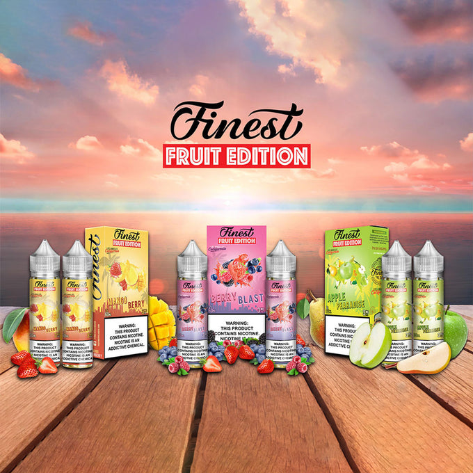 The Finest Fruit Edition Freebase | 0 ~ 6Mg Nic in 3 Flavors The Finest Fruit Edition Freebase | 0 ~ 6Mg Nic in 3 Flavors