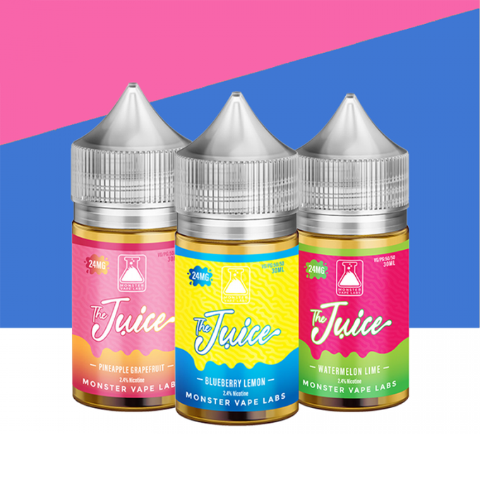 The Juice Monster Salt Nicotine | 24 ~ 48Mg Nic in 3 Flavors The Juice Monster Salt Nicotine | 24 ~ 48Mg Nic in 3 Flavors