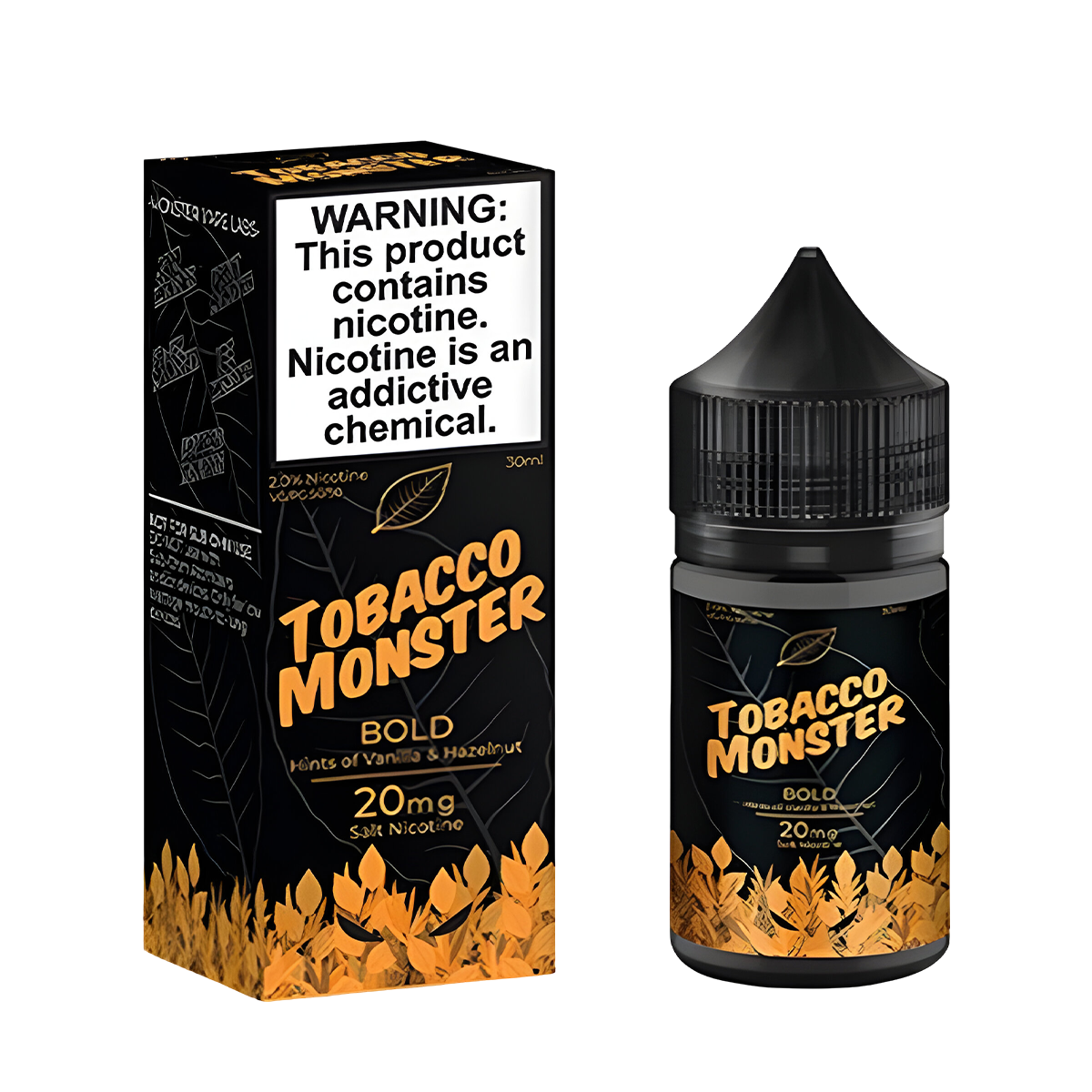 Tobacco Monster Salt Nicotine | 20 ~ 60 Mg Nic in 4 Flavors Tobacco Monster Salt Nicotine | 20 ~ 60 Mg Nic in 4 Flavors