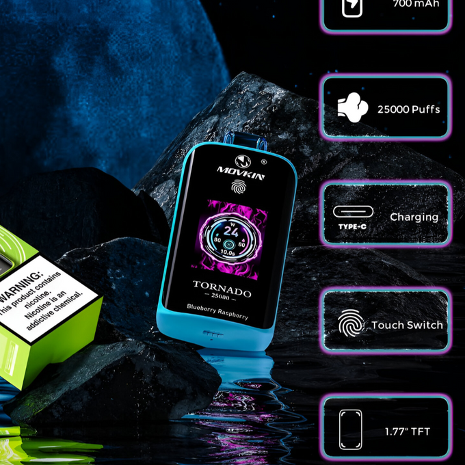 Movkin Tornado 25K Disposable Vape Movkin Tornado 25K Disposable Vape