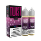 Twist eLiquid Freebase 120mL (2x60mL) Vape Juice 0 Mg Purple No.1 (Berry Medley Lemonade)