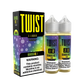 Twist eLiquid Freebase 120mL (2x60mL) Vape Juice 0 Mg Rainbow No.1 (Sour Rainbow)
