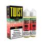 Twist eLiquid Freebase 120mL (2x60mL) Vape Juice 0 Mg Wild Red (Wild Watermelon Lemonade)