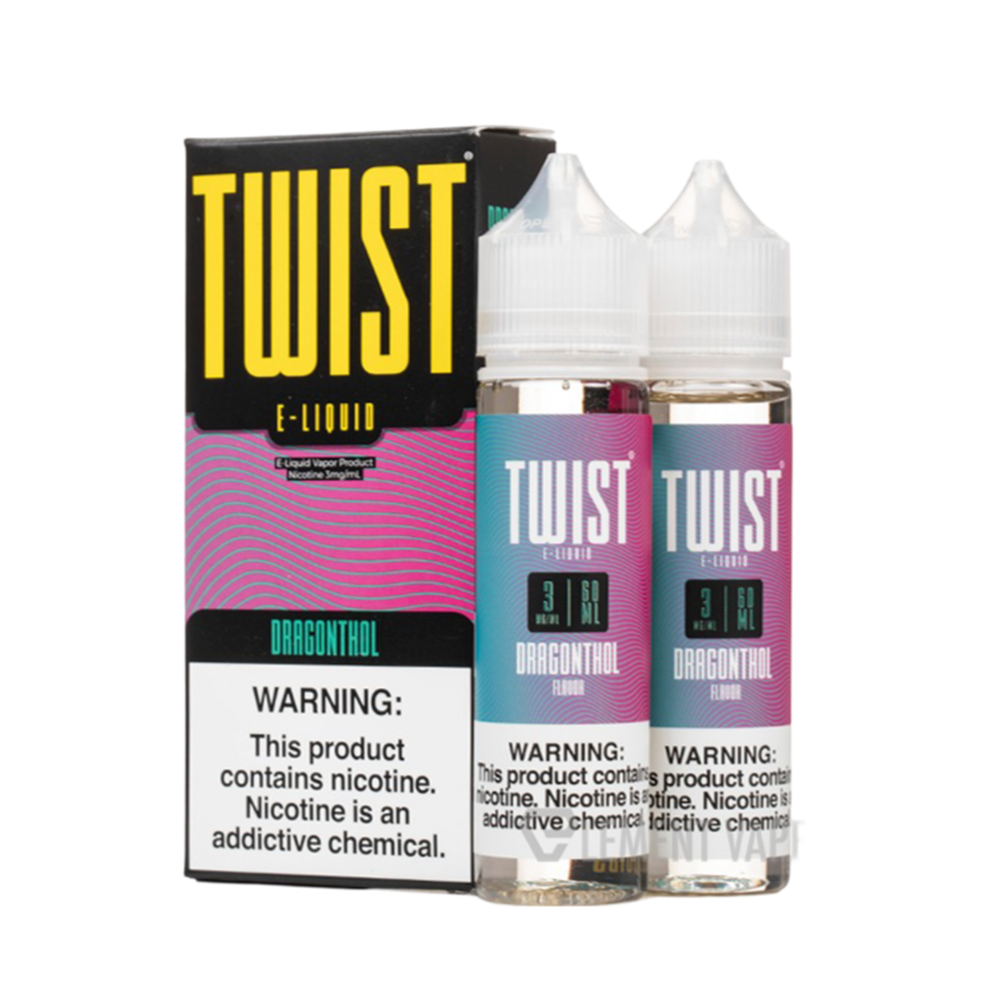 Twist Freebase Vape Juice 0 Mg Dragonthol 