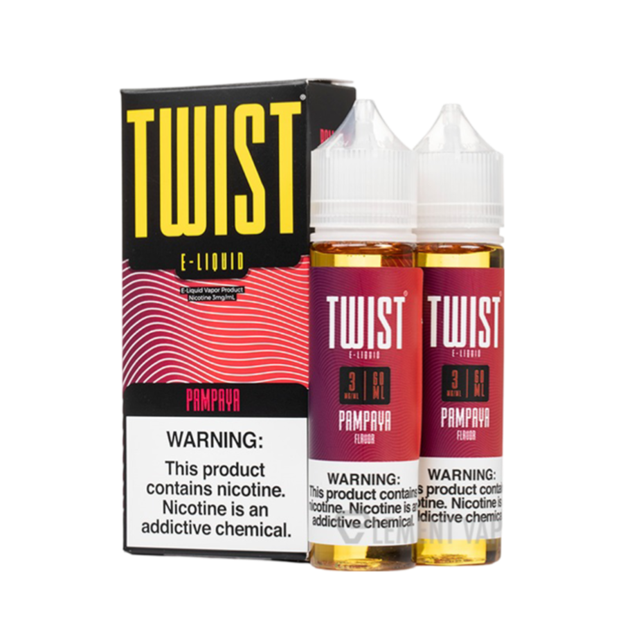 Twist Freebase Vape Juice 0 Mg Pampaya 