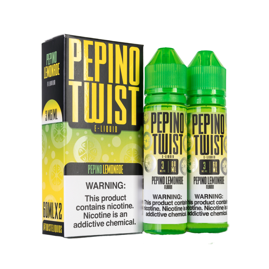 Twist Freebase Vape Juice 0 Mg Pepino Lemonade 