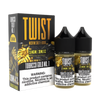 Twist eLiquid Nic Salt 60mL (2x30mL) Vape Juice - Banana Amber (Banana Oatmeal Cookie)