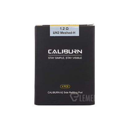 Uwell Caliburn A2S Replacement Pod Cartridge UN2 Meshed-H Coil - 1.2 Ω  