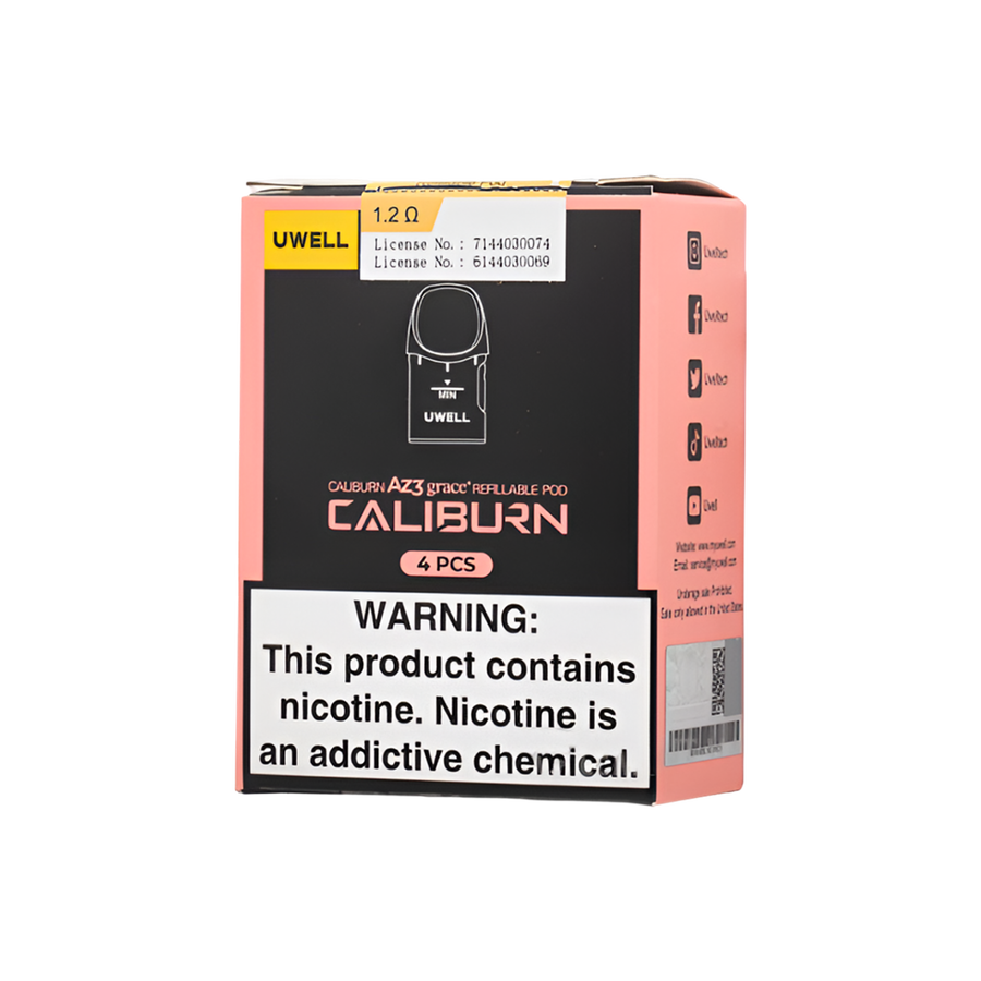 Uwell Caliburn AZ3 Grace Replacement Pod Cartridge   
