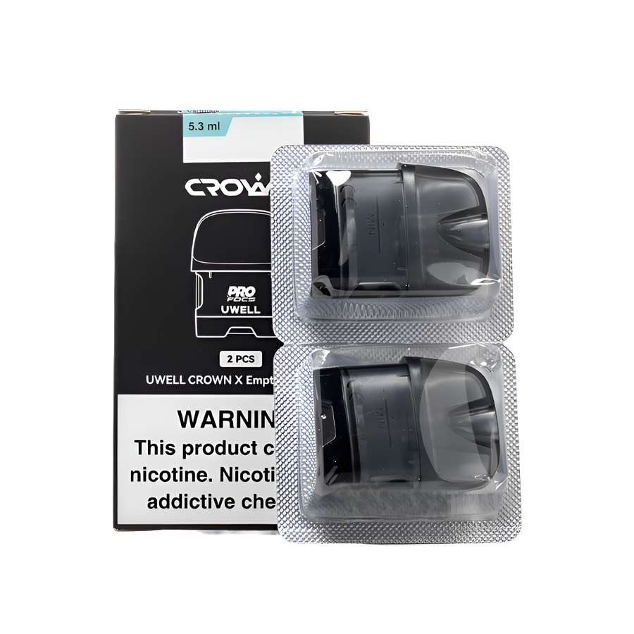 Uwell Crown X Empty Replacement Pod Cartridge   